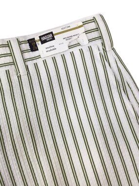 Vintage Haggar Seersucker Men's Pants NWT Stretch Textured 38 X 29 Polyester NOS